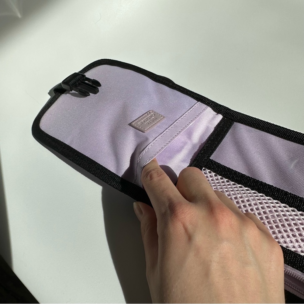 Lilac buckle Crossbody Bag - Picture 7 of 8